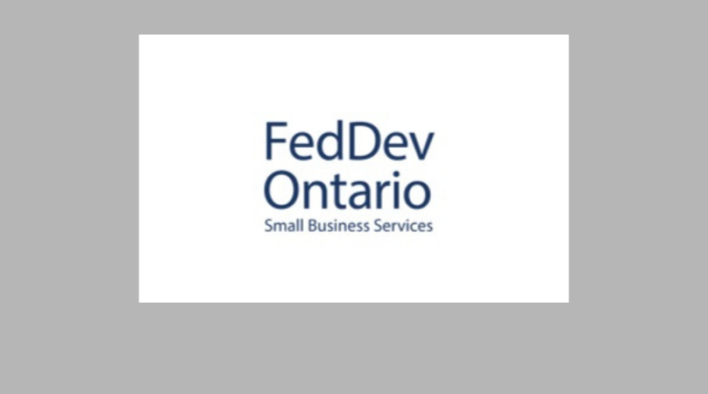 A helping hand for three area firms FedDev Ontario Funding