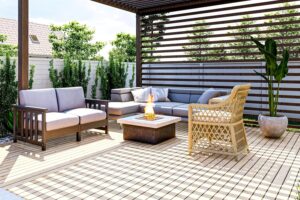 4 ways to improve your outdoor seating area