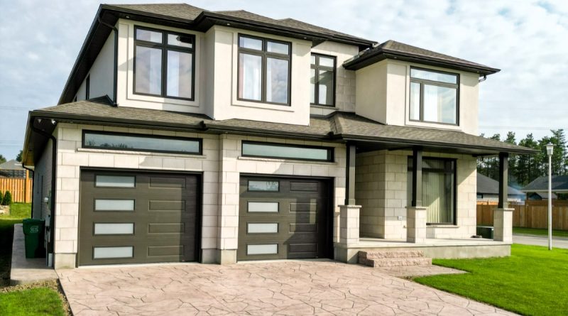concrete driveway