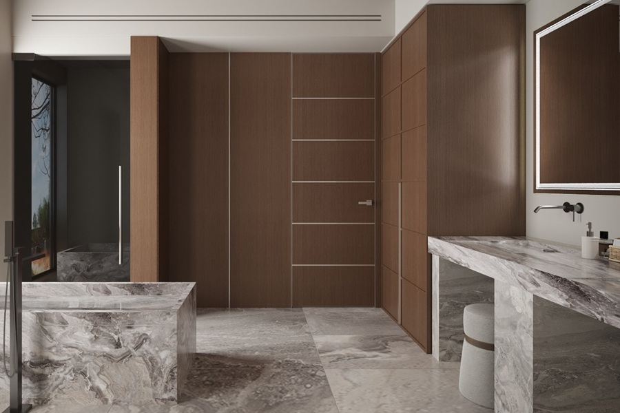 flush interior