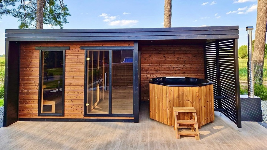 Designing a backyard escape with a sauna and plunge pool Partner Spotlight