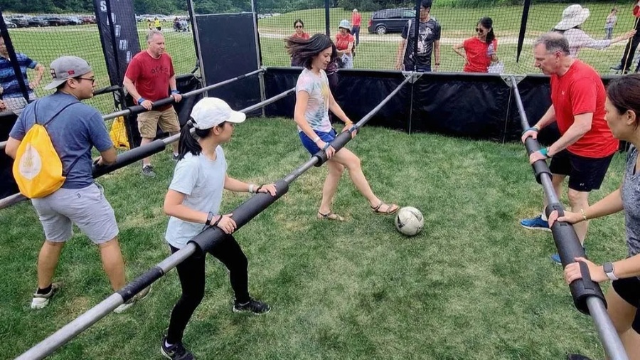 How to set up human foosball: A step-by-step setup guide | foosball | London Inc Magazine How to set up human foosball: A step-by-step setup guide foosball Partner Spotlight